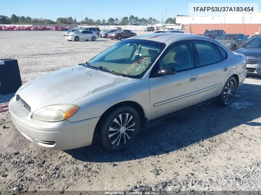 1FAFP53U37A183454 2007 Ford Taurus Se