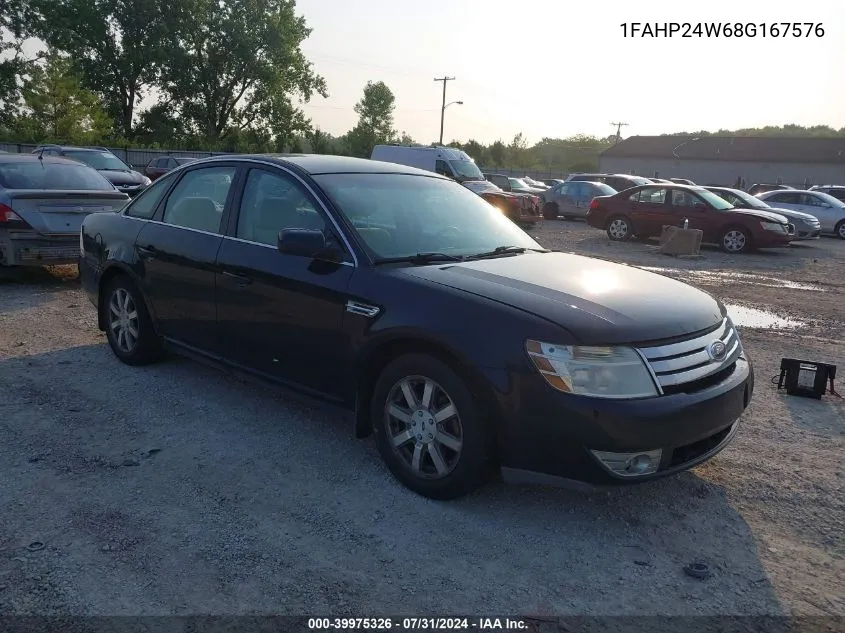 1FAHP24W68G167576 2008 Ford Taurus Sel