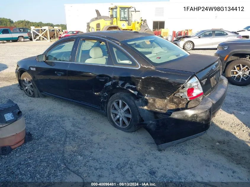 1FAHP24W98G134412 2008 Ford Taurus Sel