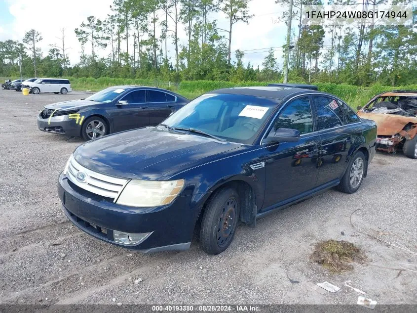 1FAHP24W08G174944 2008 Ford Taurus Sel