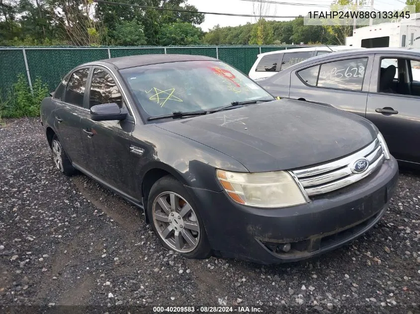 2008 Ford Taurus Sel VIN: 1FAHP24W88G133445 Lot: 40209583