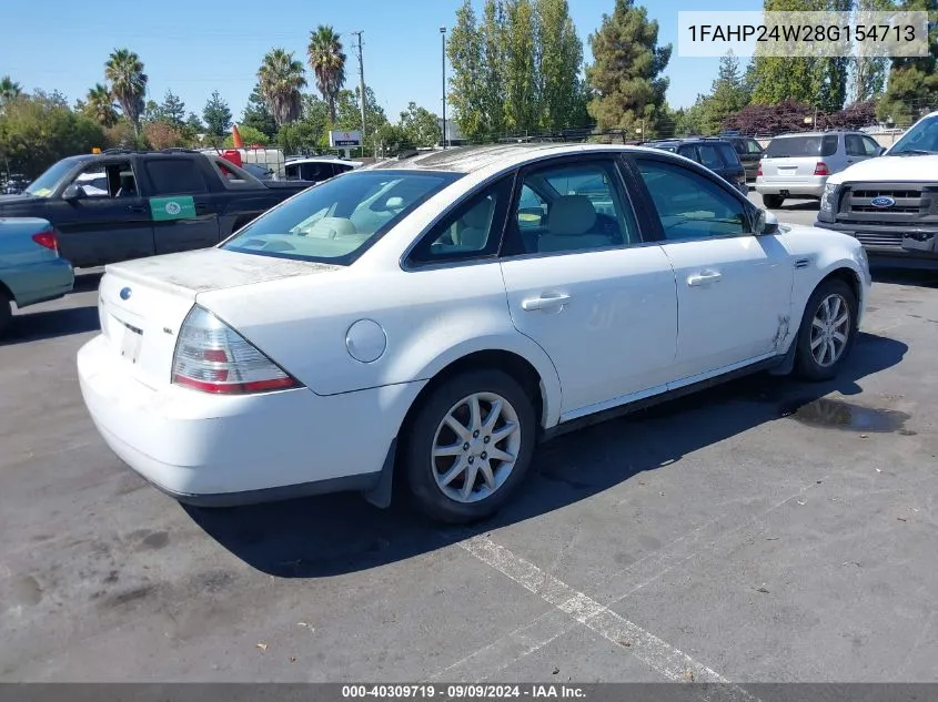 1FAHP24W28G154713 2008 Ford Taurus Sel