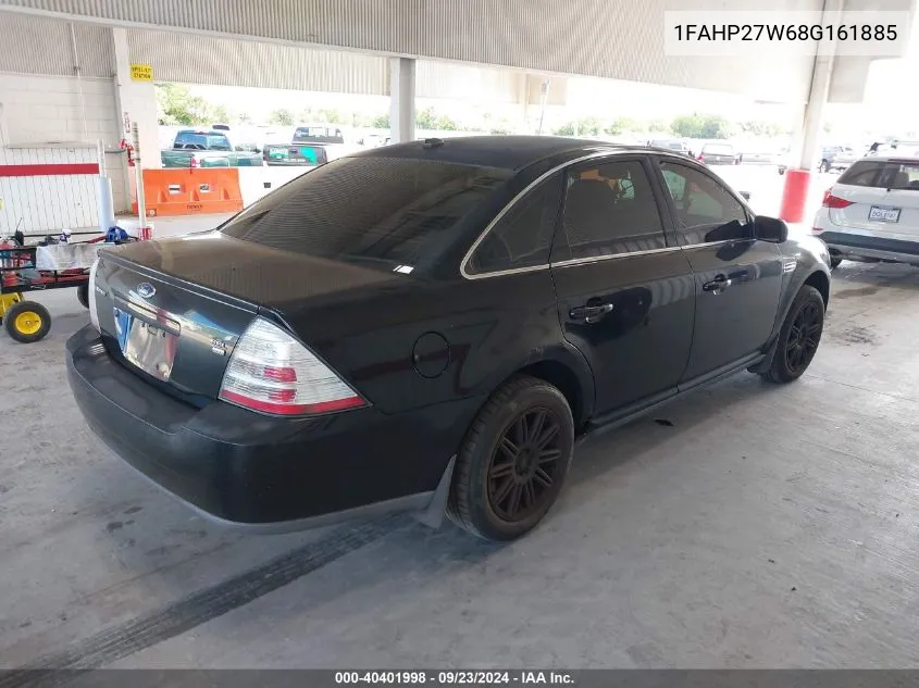 2008 Ford Taurus Sel VIN: 1FAHP27W68G161885 Lot: 40401998