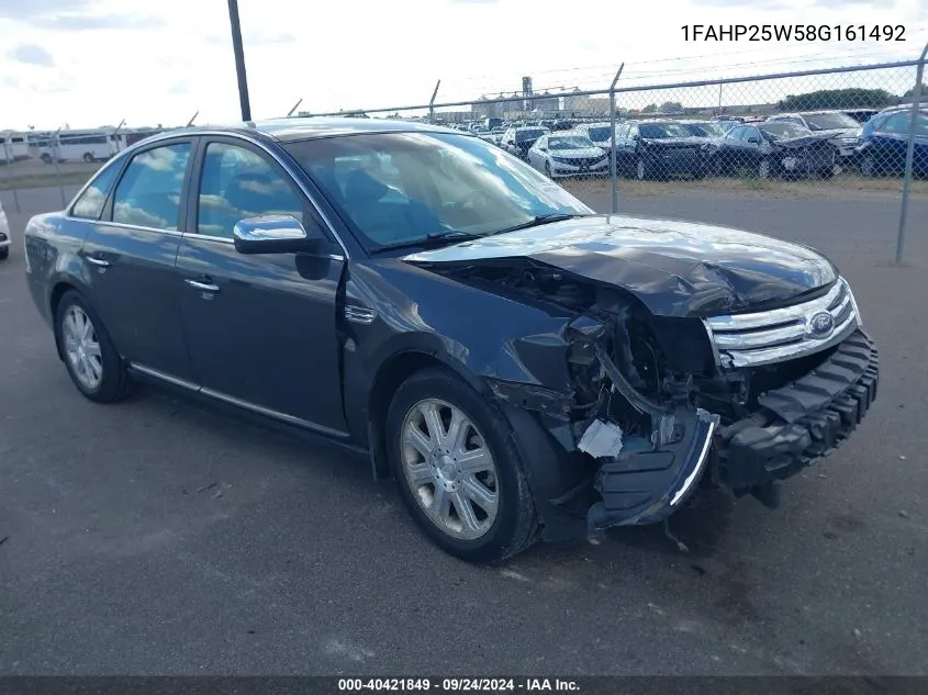 1FAHP25W58G161492 2008 Ford Taurus Limited