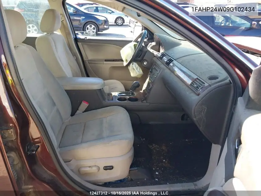 1FAHP24W09G102434 2009 Ford Taurus Sel
