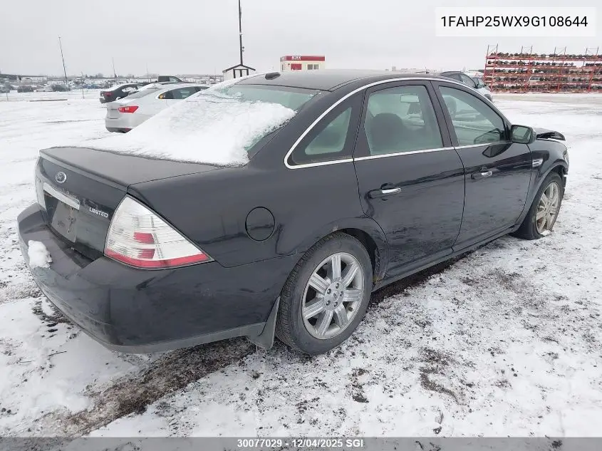 1FAHP25WX9G108644 2009 Ford Taurus Limited