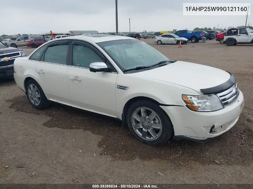 2009 Ford Taurus Limited VIN: 1FAHP25W99G121160 Lot: 39395834