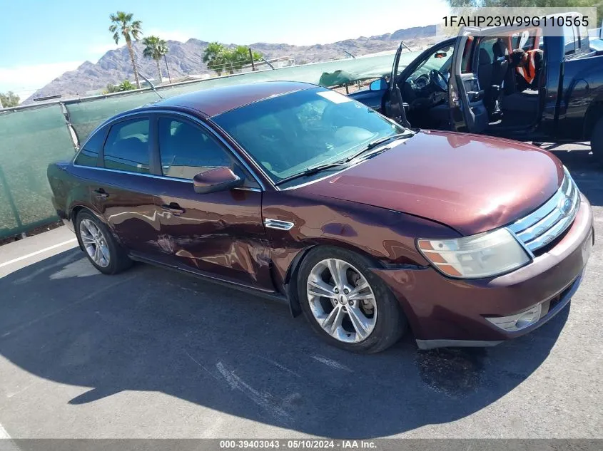 2009 Ford Taurus Se VIN: 1FAHP23W99G110565 Lot: 39403043