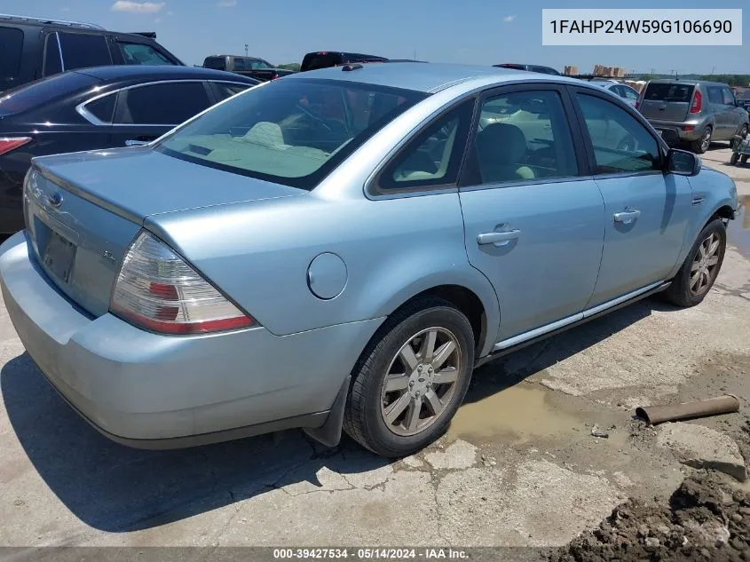 1FAHP24W59G106690 2009 Ford Taurus Sel