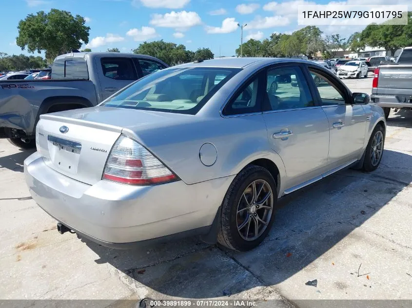 2009 Ford Taurus Limited VIN: 1FAHP25W79G101795 Lot: 39891899