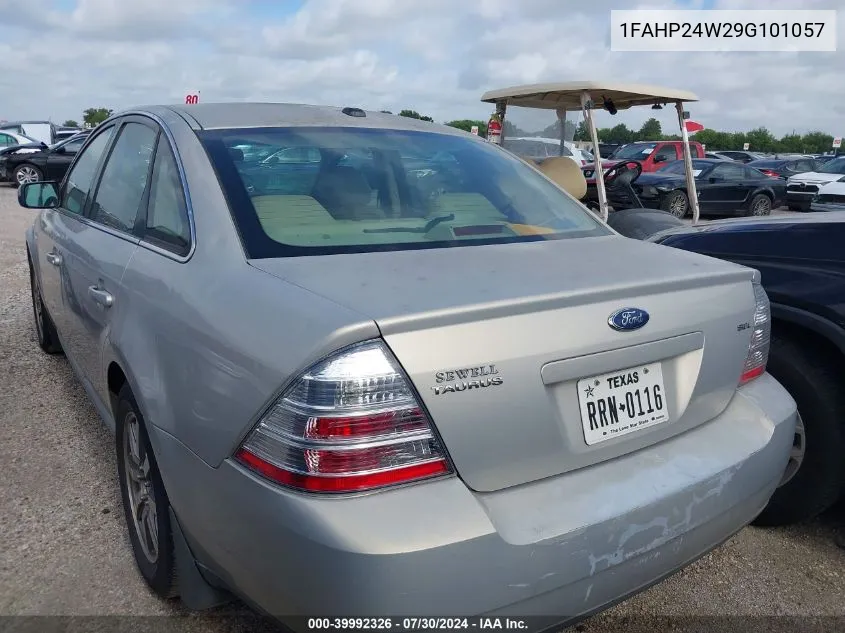 2009 Ford Taurus Sel VIN: 1FAHP24W29G101057 Lot: 39992326