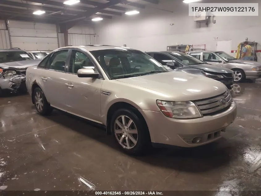 1FAHP27W09G122176 2009 Ford Taurus Sel