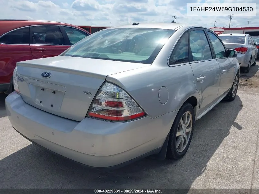 2009 Ford Taurus Sel VIN: 1FAHP24W69G104530 Lot: 40229531