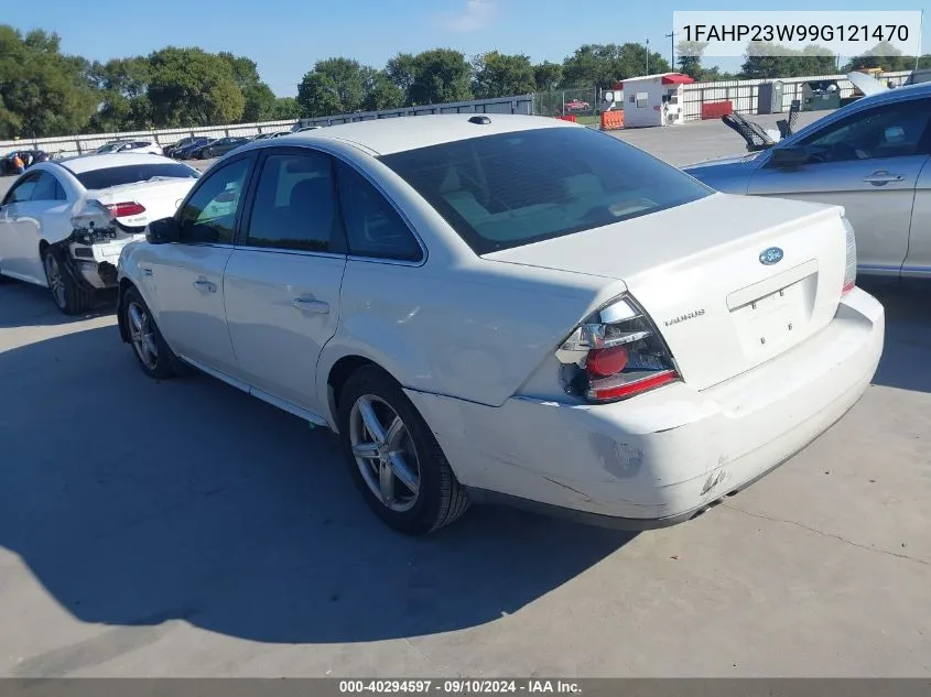 2009 Ford Taurus Se VIN: 1FAHP23W99G121470 Lot: 40294597