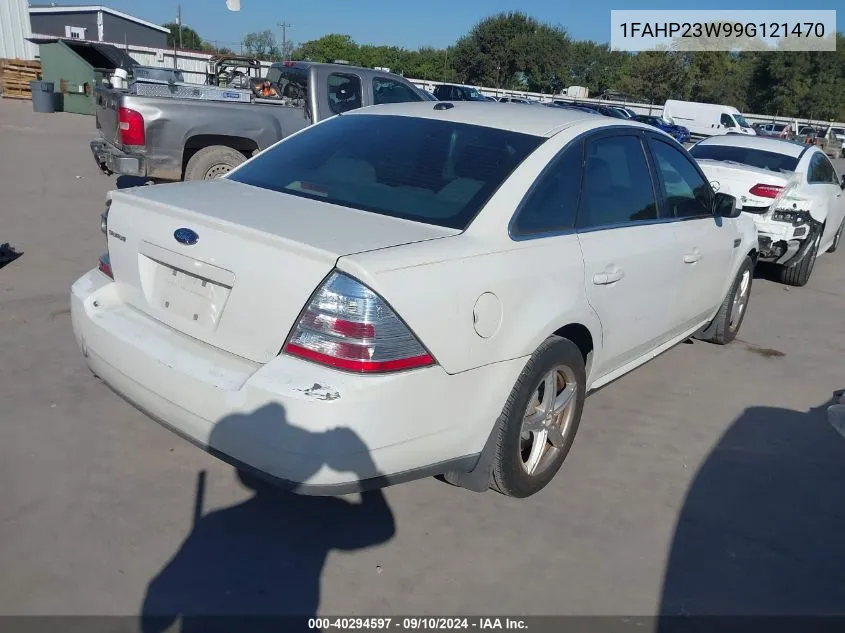 2009 Ford Taurus Se VIN: 1FAHP23W99G121470 Lot: 40294597