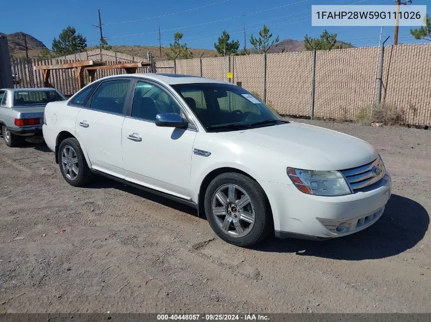 1FAHP28W59G111026 2009 Ford Taurus Limited