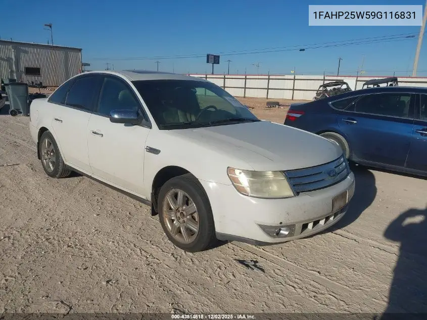 1FAHP25W59G116831 2009 Ford Taurus Limited