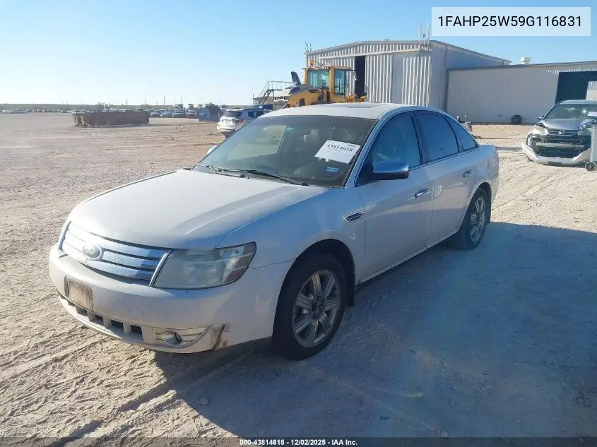 1FAHP25W59G116831 2009 Ford Taurus Limited