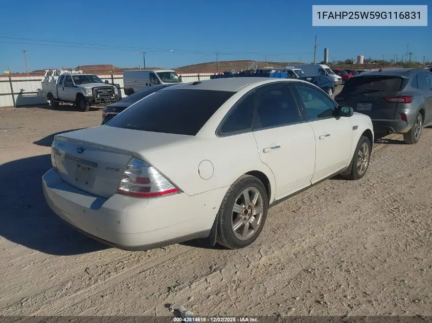1FAHP25W59G116831 2009 Ford Taurus Limited