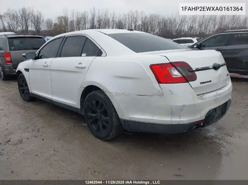 1FAHP2EWXAG161364 2010 Ford Taurus Sel