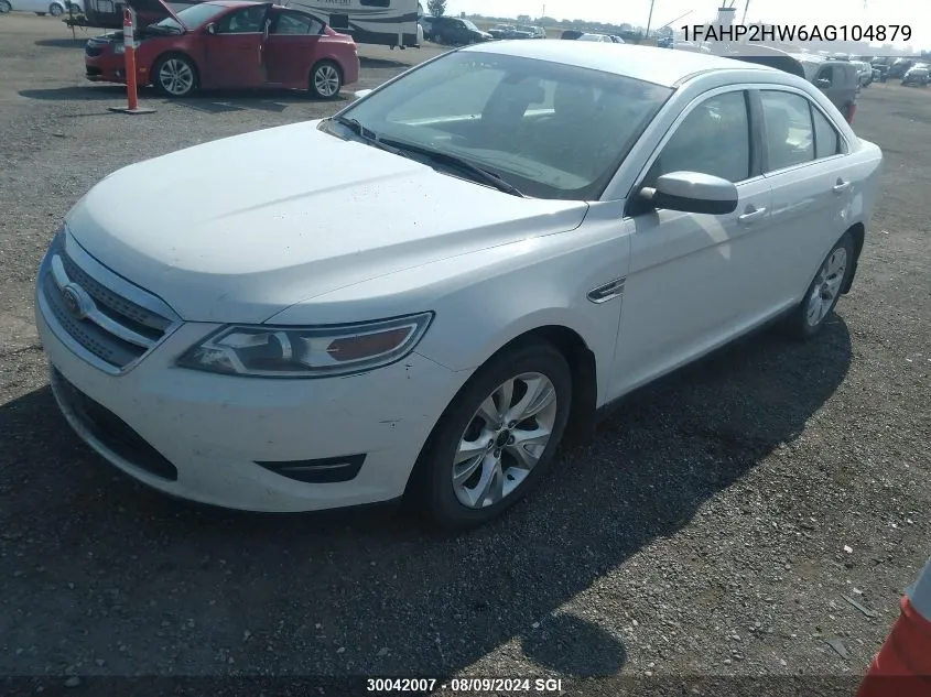 2010 Ford Taurus Sel VIN: 1FAHP2HW6AG104879 Lot: 30042007