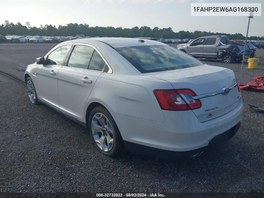 2010 Ford Taurus Sel VIN: 1FAHP2EW6AG168330 Lot: 32732923