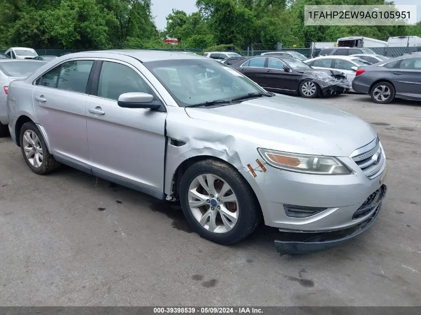 1FAHP2EW9AG105951 2010 Ford Taurus Sel