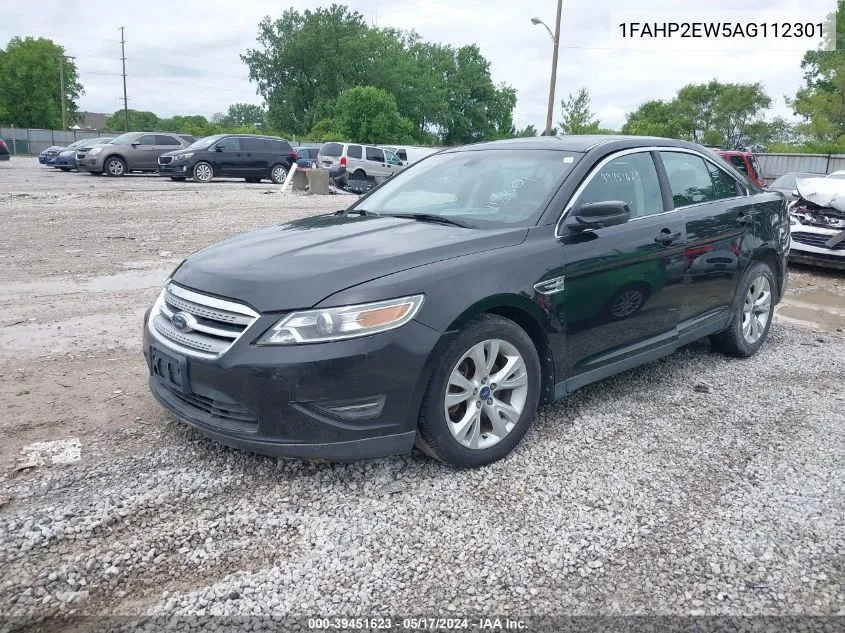 2010 Ford Taurus Sel VIN: 1FAHP2EW5AG112301 Lot: 39451623