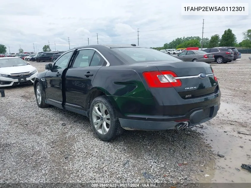 2010 Ford Taurus Sel VIN: 1FAHP2EW5AG112301 Lot: 39451623