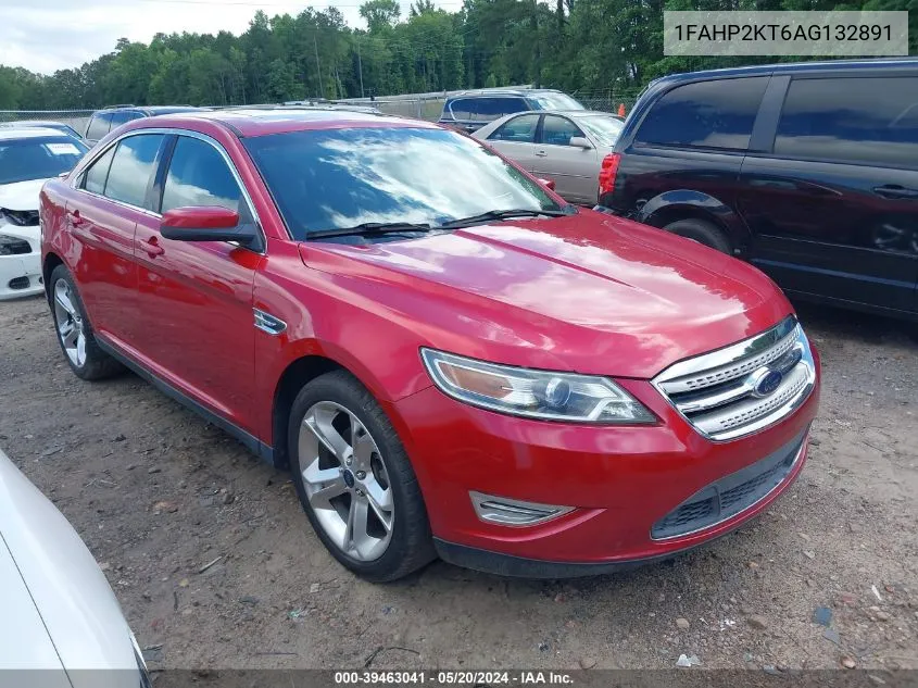 2010 Ford Taurus Sho VIN: 1FAHP2KT6AG132891 Lot: 39463041