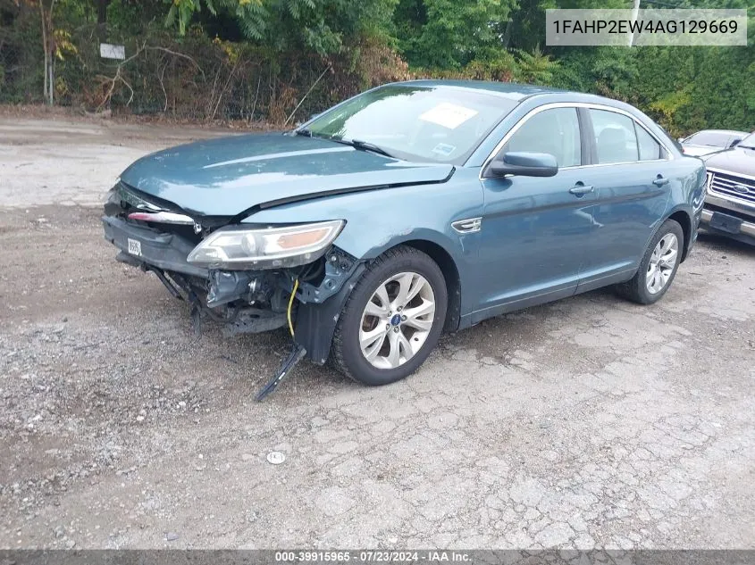 2010 Ford Taurus Sel VIN: 1FAHP2EW4AG129669 Lot: 39915965