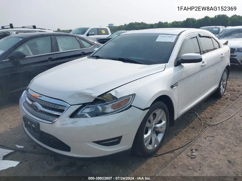 2010 Ford Taurus Sel VIN: 1FAHP2EW8AG152369 Lot: 39933807