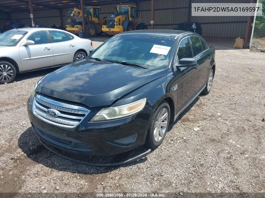 1FAHP2DW5AG169597 2010 Ford Taurus Se