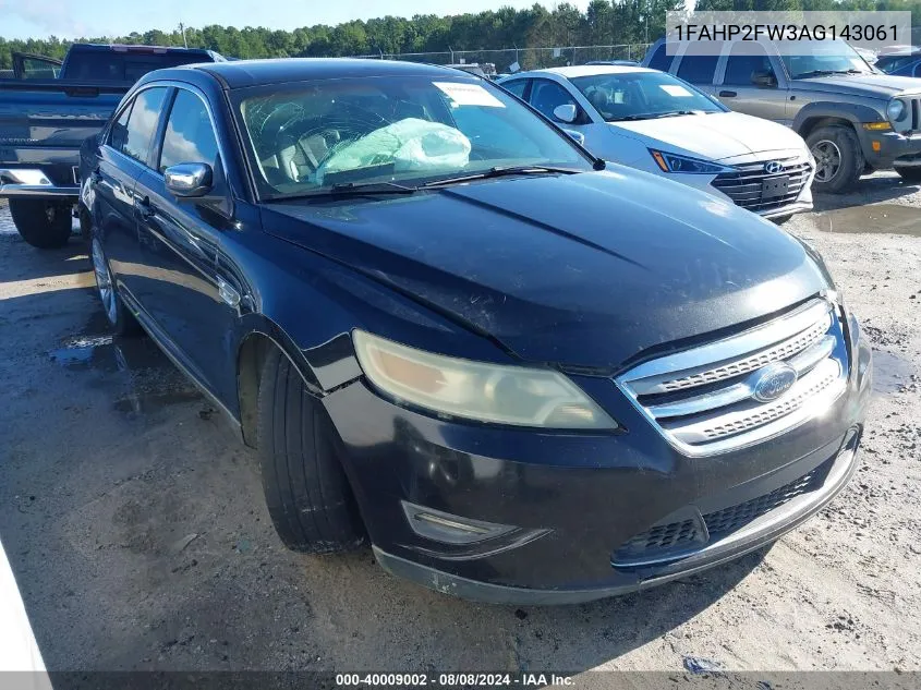 2010 Ford Taurus Limited VIN: 1FAHP2FW3AG143061 Lot: 40009002