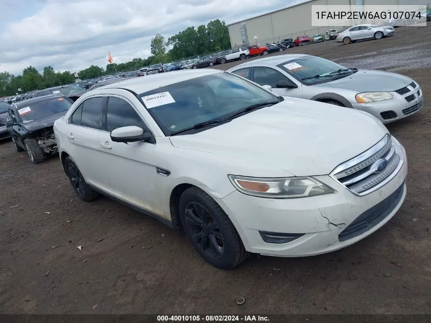 2010 Ford Taurus Sel VIN: 1FAHP2EW6AG107074 Lot: 40010105