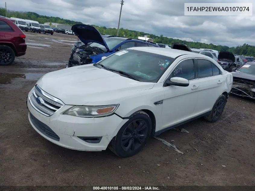 1FAHP2EW6AG107074 2010 Ford Taurus Sel