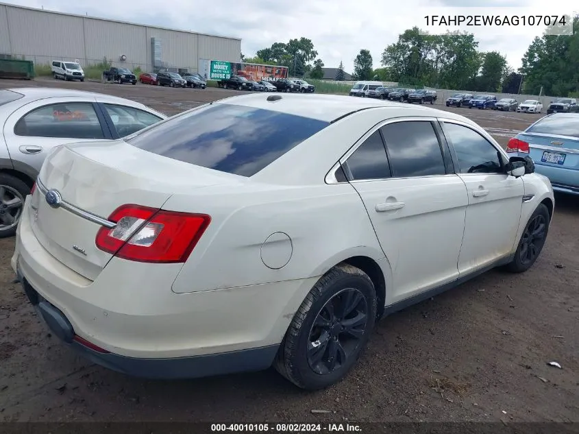 1FAHP2EW6AG107074 2010 Ford Taurus Sel