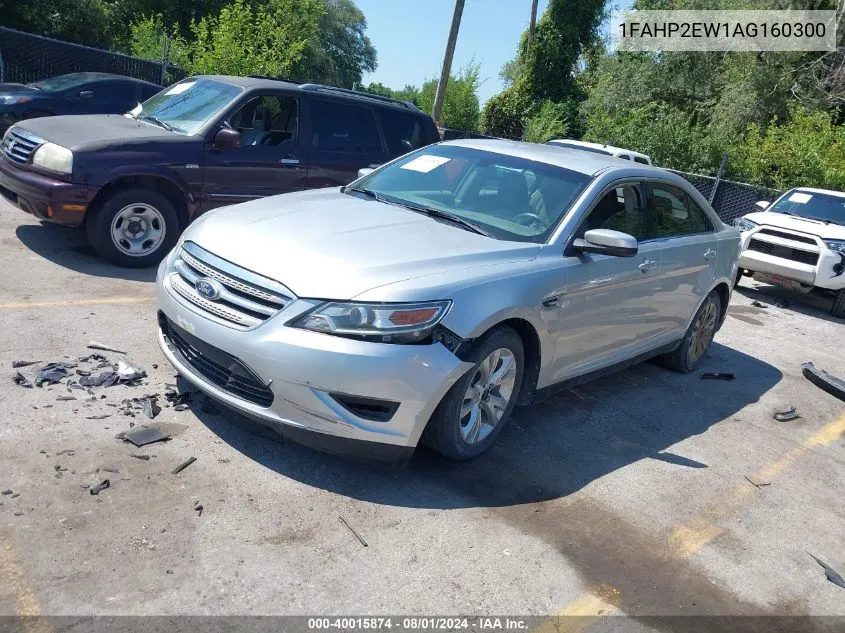 2010 Ford Taurus Sel VIN: 1FAHP2EW1AG160300 Lot: 40015874