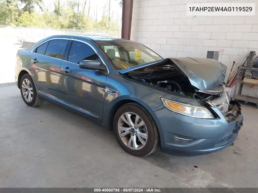 2010 Ford Taurus Sel VIN: 1FAHP2EW4AG119529 Lot: 40060795