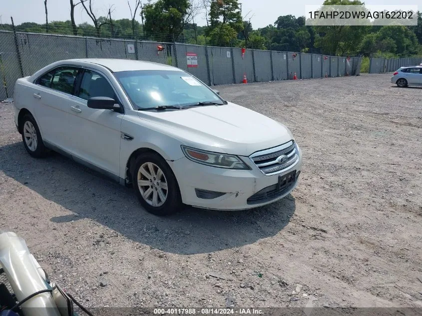 2010 Ford Taurus Se VIN: 1FAHP2DW9AG162202 Lot: 40117988