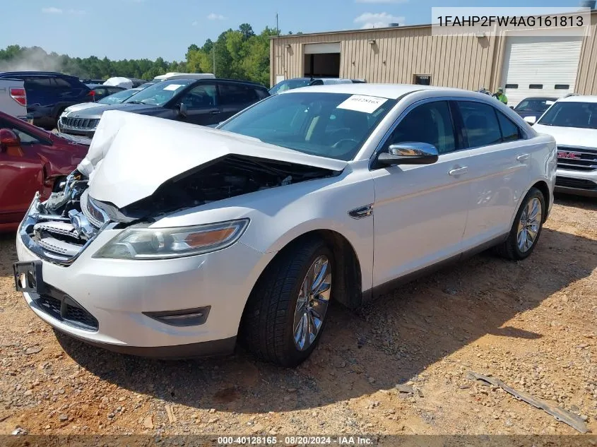 2010 Ford Taurus Limited VIN: 1FAHP2FW4AG161813 Lot: 40128165