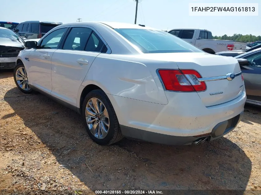 2010 Ford Taurus Limited VIN: 1FAHP2FW4AG161813 Lot: 40128165