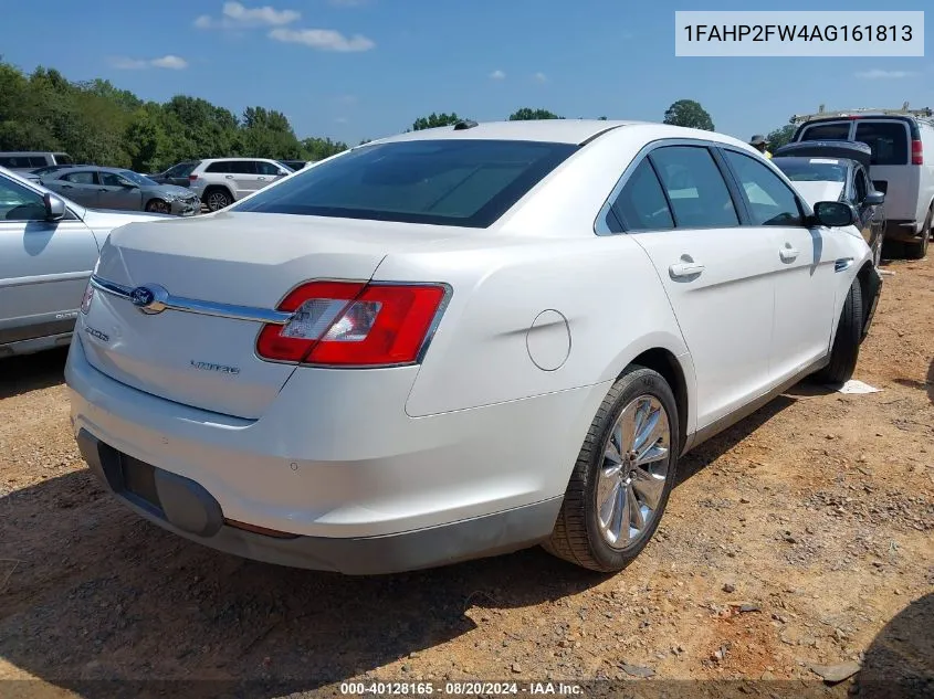 1FAHP2FW4AG161813 2010 Ford Taurus Limited