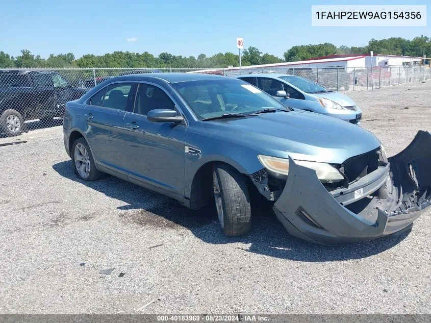 1FAHP2EW9AG154356 2010 Ford Taurus Sel