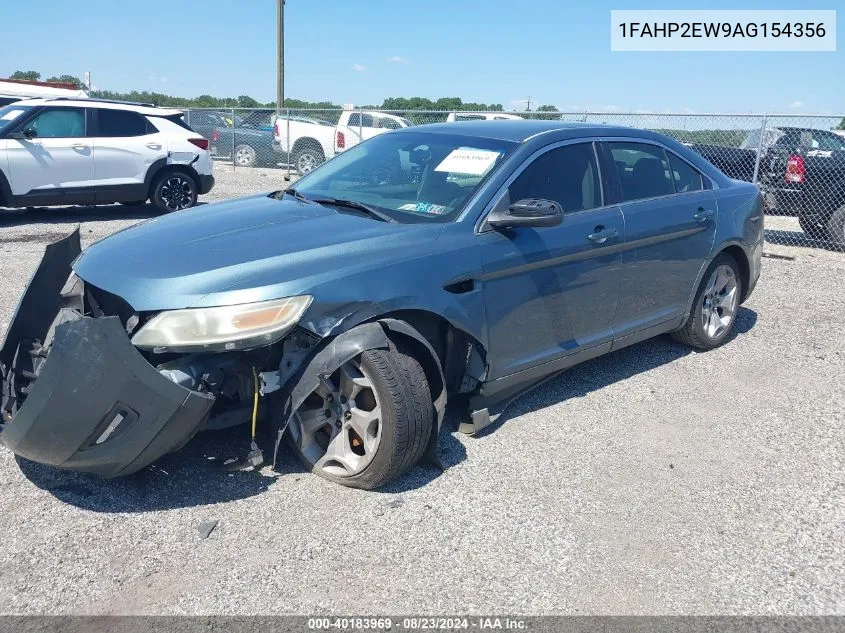 1FAHP2EW9AG154356 2010 Ford Taurus Sel