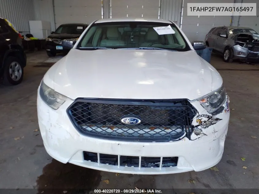 1FAHP2FW7AG165497 2010 Ford Taurus Limited