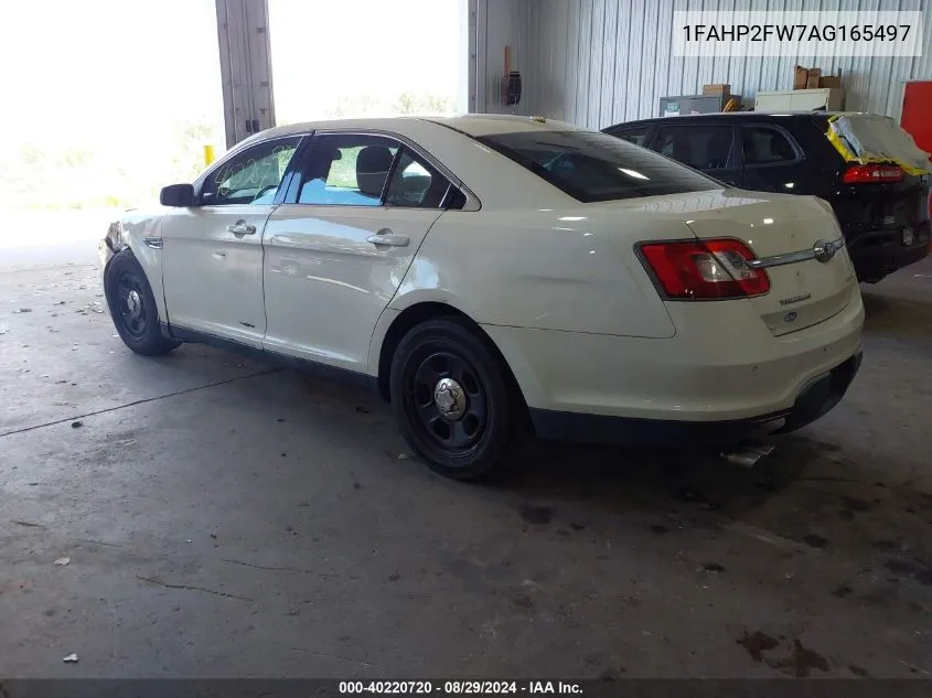 2010 Ford Taurus Limited VIN: 1FAHP2FW7AG165497 Lot: 40220720