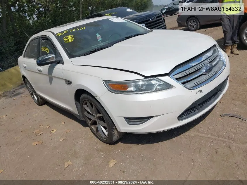 2010 Ford Taurus Limited VIN: 1FAHP2FW8AG154332 Lot: 40232531