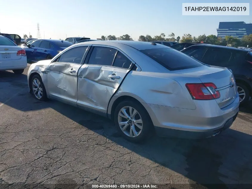 1FAHP2EW8AG142019 2010 Ford Taurus Sel