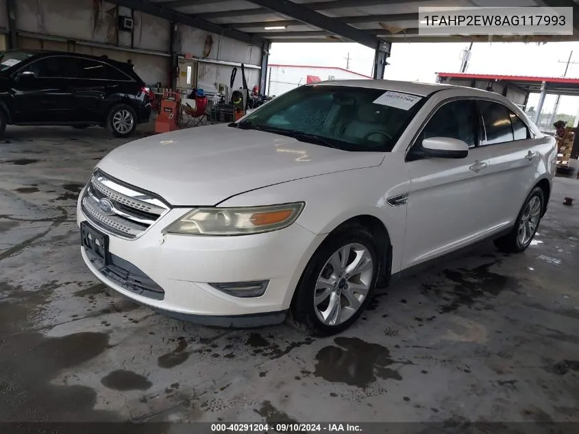 2010 Ford Taurus Sel VIN: 1FAHP2EW8AG117993 Lot: 40291204